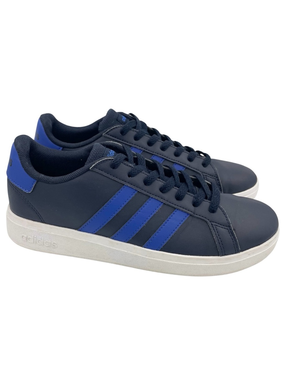 Adidas Grand Court blue lace-up unisex sneakers Size 6